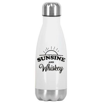 Sunshine And Whiskey Stainless Steel Insulated Water Bottle