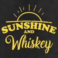 Sunshine And Whiskey Retro Summer Adult Drive Performance Visor