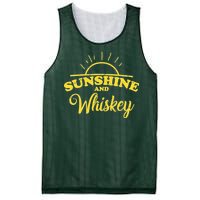 Sunshine And Whiskey Retro Summer Mesh Reversible Basketball Jersey Tank