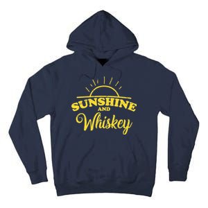 Sunshine And Whiskey Retro Summer Tall Hoodie