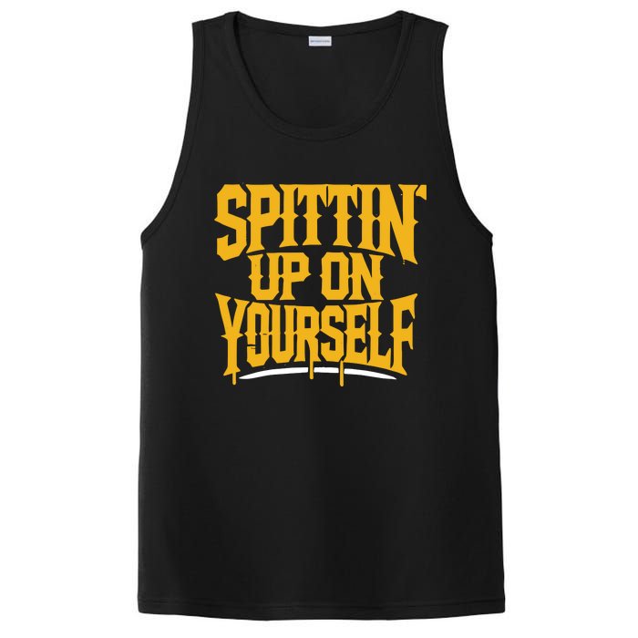 Spittin’ Up On Yourself PosiCharge Competitor Tank