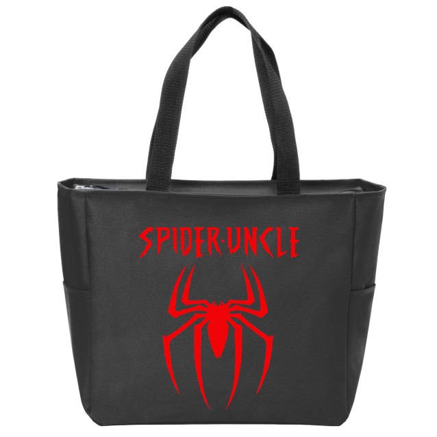 Spider Uncle Of The Birthday Zip Tote Bag
