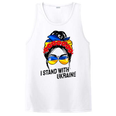 Support Ukraine Pride I Stand With Ukraine Flag Gift PosiCharge Competitor Tank