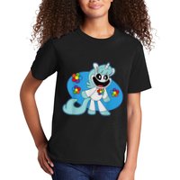 Smiling Unicorn Plush Critters Kids T-Shirt