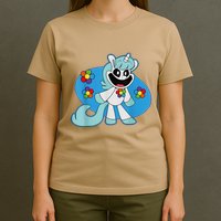 Smiling Unicorn Plush Critters T-Shirt