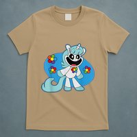 Smiling Unicorn Plush Critters T-Shirt