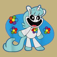 Smiling Unicorn Plush Critters T-Shirt