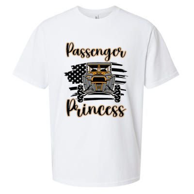 Sxs Utv Passenger Princess Orange Flag Sueded Cloud Jersey T-Shirt