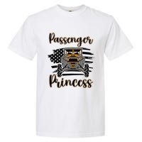 Sxs Utv Passenger Princess Orange Flag Garment-Dyed Heavyweight T-Shirt