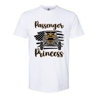 Sxs Utv Passenger Princess Orange Flag Softstyle CVC T-Shirt