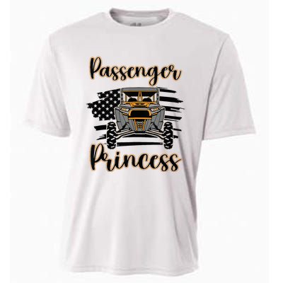 Sxs Utv Passenger Princess Orange Flag Cooling Performance Crew T-Shirt