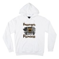 Sxs Utv Passenger Princess Orange Flag Hoodie