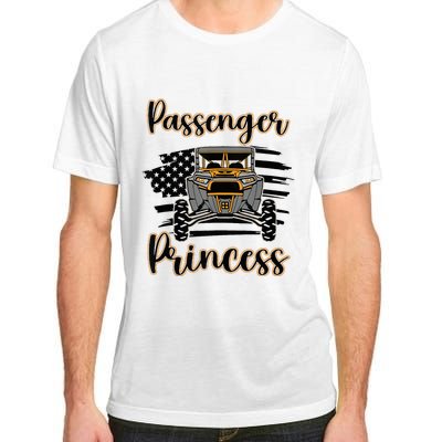 Sxs Utv Passenger Princess Orange Flag Adult ChromaSoft Performance T-Shirt