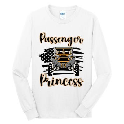 Sxs Utv Passenger Princess Orange Flag Tall Long Sleeve T-Shirt