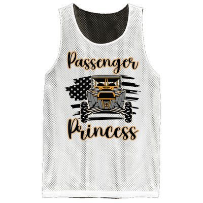 Sxs Utv Passenger Princess Orange Flag Mesh Reversible Basketball Jersey Tank