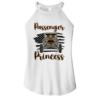 Sxs Utv Passenger Princess Orange Flag Women’s Perfect Tri Rocker Tank