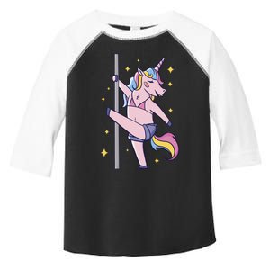 Stripper Unicorn Pole Dancer Toddler Fine Jersey T-Shirt