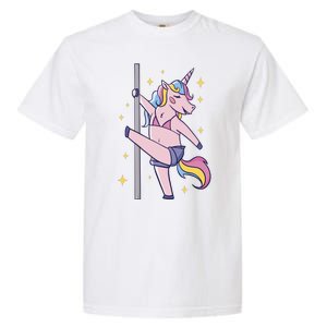 Stripper Unicorn Pole Dancer Garment-Dyed Heavyweight T-Shirt