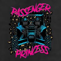 Sxs Utv Passenger Princess Adventure Offroad 7 Panel Mesh Trucker Snapback Hat