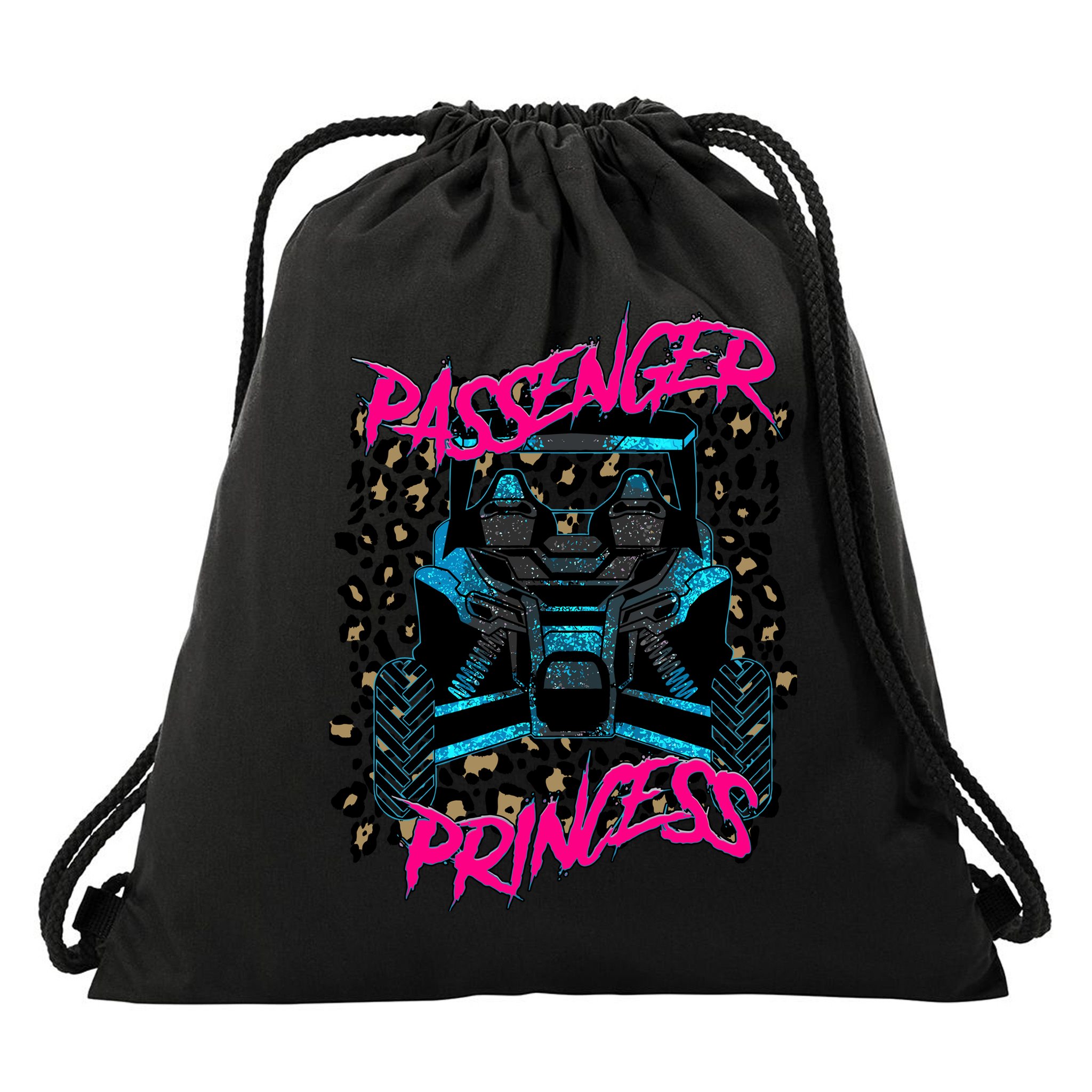 Sxs Utv Passenger Princess Adventure Offroad Drawstring Bag