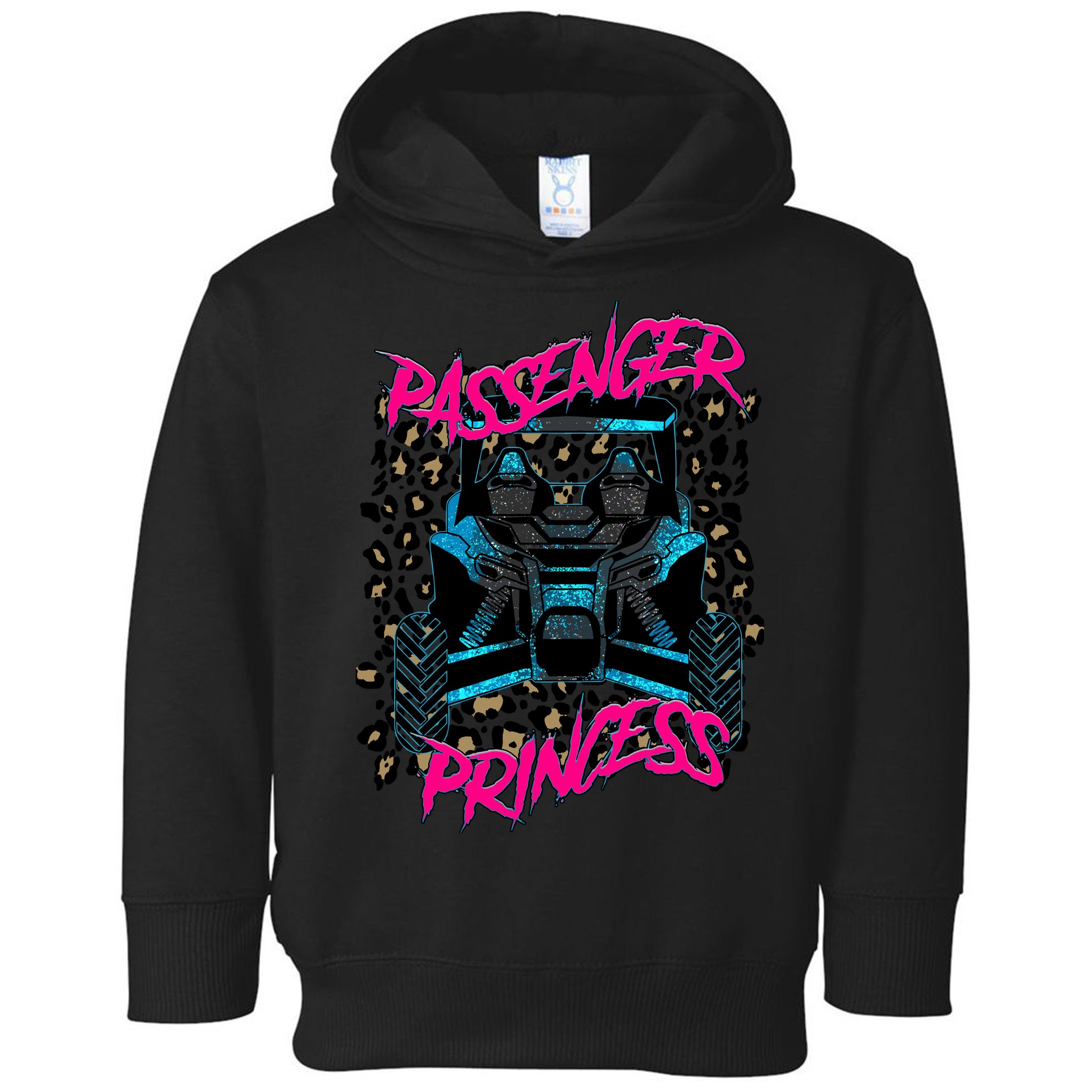 Sxs Utv Passenger Princess Adventure Offroad Toddler Hoodie