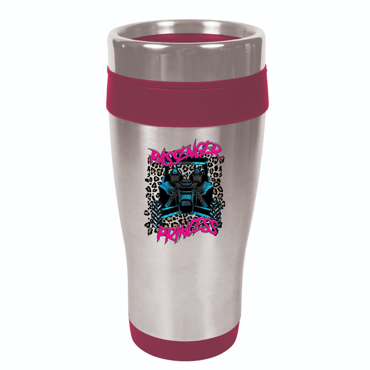 Sxs Utv Passenger Princess Adventure Offroad 16oz Travel Tumbler