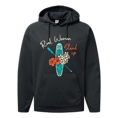 Stand Up Paddling | Real Wo Stand Up | Sup Paddle Performance Fleece Hoodie