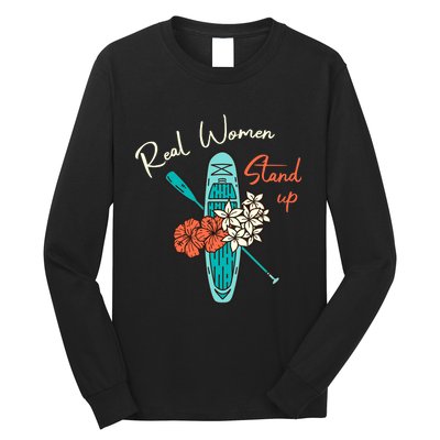 Stand Up Paddling | Real Wo Stand Up | Sup Paddle Long Sleeve Shirt