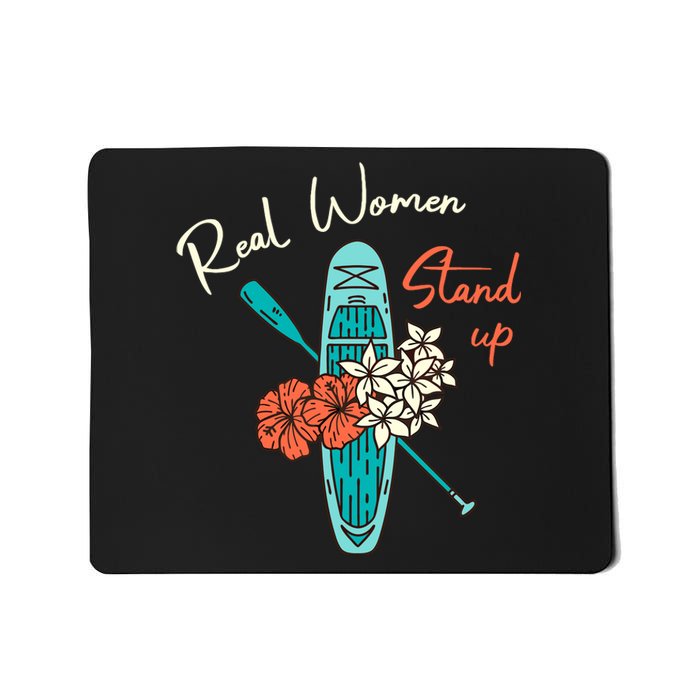 Stand Up Paddling | Real Wo Stand Up | Sup Paddle Mousepad