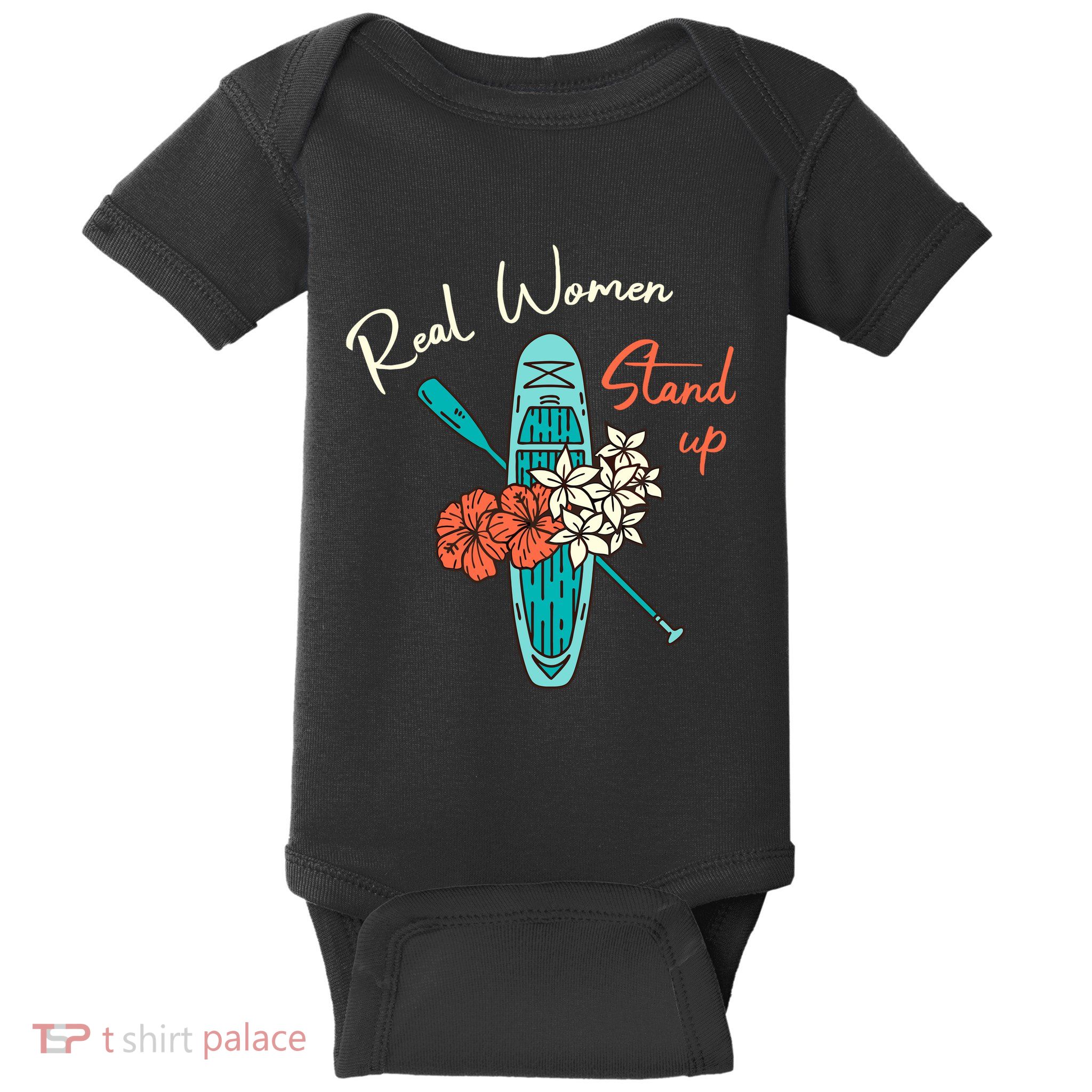 Stand Up Paddling | Real Wo Stand Up | Sup Paddle Baby Bodysuit