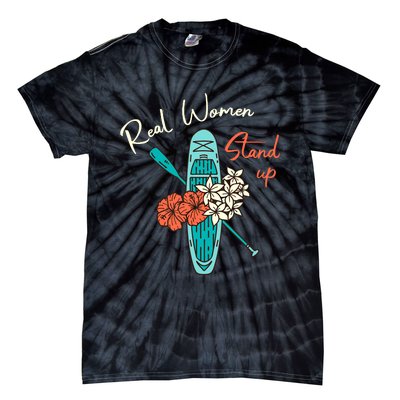 Stand Up Paddling | Real Wo Stand Up | Sup Paddle Tie-Dye T-Shirt