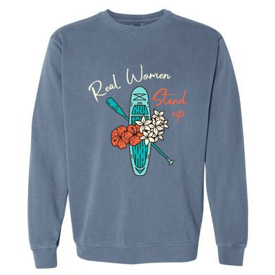 Stand Up Paddling | Real Wo Stand Up | Sup Paddle Garment-Dyed Sweatshirt