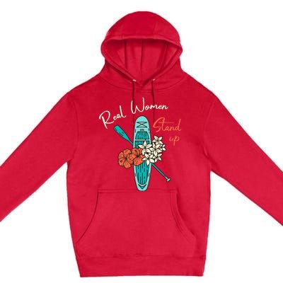 Stand Up Paddling | Real Wo Stand Up | Sup Paddle Premium Pullover Hoodie