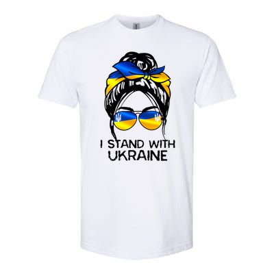 Support Ukraine Pride I Stand With Ukraine Flag Gift Softstyle CVC T-Shirt