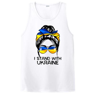 Support Ukraine Pride I Stand With Ukraine Flag Gift PosiCharge Competitor Tank