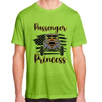 Sxs Utv Passenger Princess Orange Flag Adult ChromaSoft Performance T-Shirt