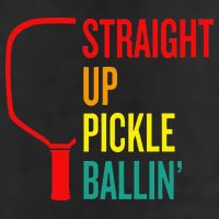 Straight Up Pickle Ballin' For Pickleball Lovers Adult Drive Performance Visor