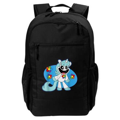 Smiling Unicorn Plush Critters Costume Daily Commute Backpack