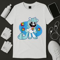 Smiling Unicorn Plush Critters Costume T-Shirt
