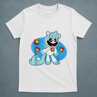 Smiling Unicorn Plush Critters Costume T-Shirt