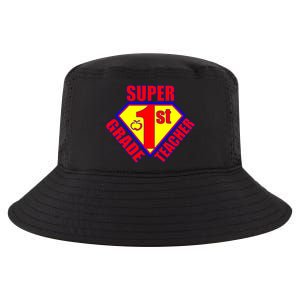 Super 1st Grade Teacher Cool Comfort Performance Bucket Hat