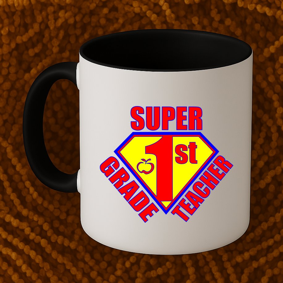 Super 1st Grade Teacher Mug
