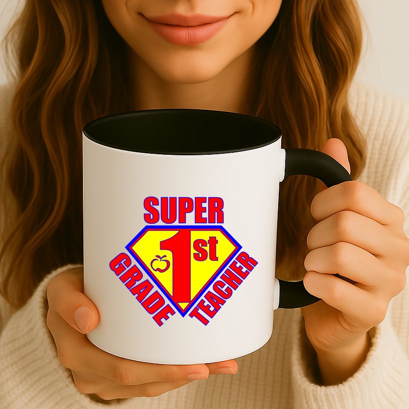 Super 1st Grade Teacher Mug