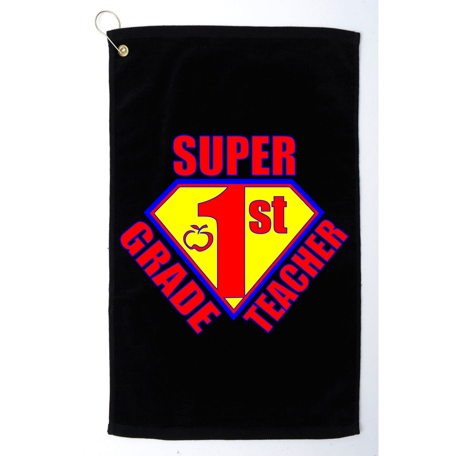 Super 1st Grade Teacher Golf Towel