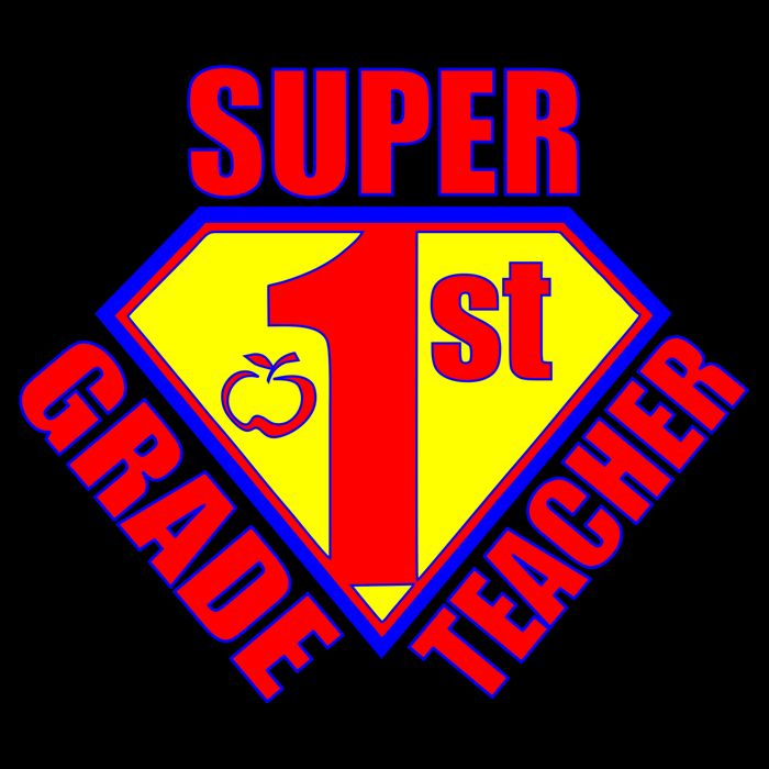 Super 1st Grade Teacher Crop Top