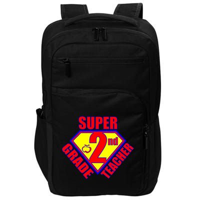 Super 2nd Grade Teacher Impact Tech Backpack
