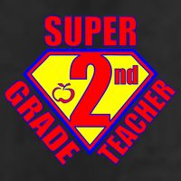 Super 2nd Grade Teacher Adult Drive Performance Visor