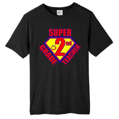 Super 2nd Grade Teacher Tall Fusion ChromaSoft Performance T-Shirt