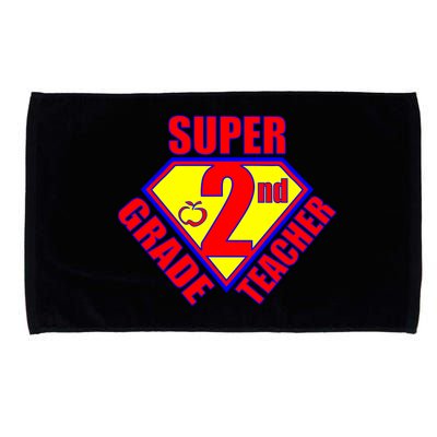 Super 2nd Grade Teacher Microfiber Hand Towel