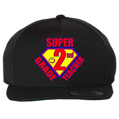 Super 2nd Grade Teacher Wool Snapback Cap